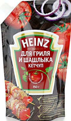 Кетчуп Хайнц 550г м/у для гриля/шашлыка