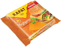 Сыр Карат 25% 130г чизбургер