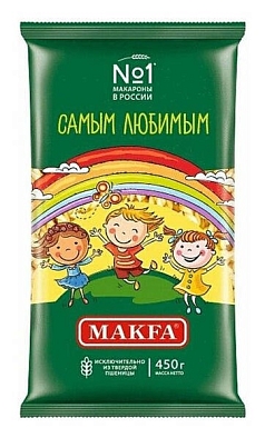 Макароны Макфа 450г косички