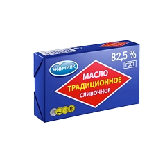 Масло Традиционное 82,5% 160г Экомилк БЗМЖ