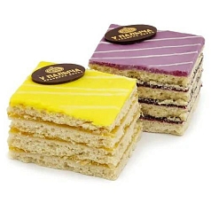 Пирожное Тет-а-тет вишня/клубника 270г У Палыча