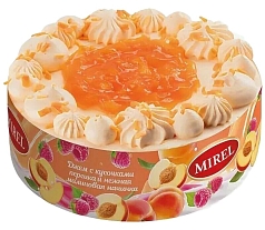 Торт Персик-малина 0,7кг Мирель