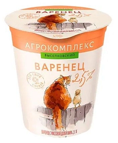 Варенец Агрокомплекс 2,5% 300г БЗМЖ