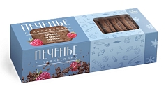 Печенье Выше Крыши 230г пряности/какао/малина