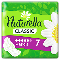 Прокладки Натурелла классик макси 7шт