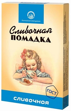 Помадка Балтийская жемчужина 150г сливочная