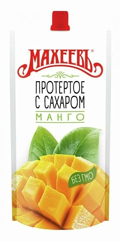 Джем Махеевъ 300гманго м/у протертое с сахаром