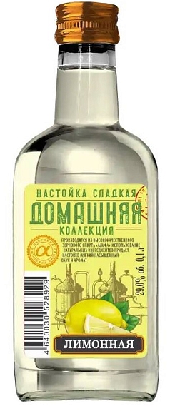 Наст-ка  Домашняя коллекция 0,1л 29% лимонная