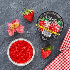 Желе Ростагро с фруктами 150г клубника