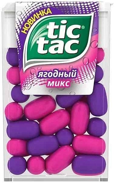 Драже Тик Так 16г ягодный микс