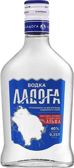 Водка Ладога 0,25л 40% 