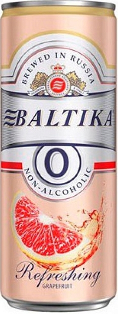 Пиво Балтика-0 0,33л б/а грейпфрут