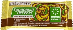 Батончик мюсли Здоровый перекус 55г банан