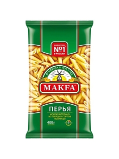 Макароны Макфа 400г перья любительские