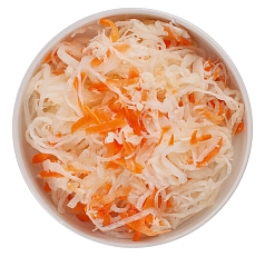 Капуста квашеная 300г с хреном ФЭГ