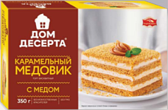 Торт Карамельный медовик 350г Черемушки