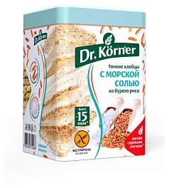 Хлебцы Др Кернер 100г бур.рис/м.соль