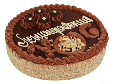 Торт Ленинградский 730г Круг "БЗМЖ"