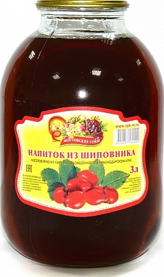 Напиток Кубанский мостик 3л шиповник