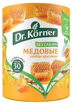 Хлебцы Др Кернер Злак коктейль 100г мед