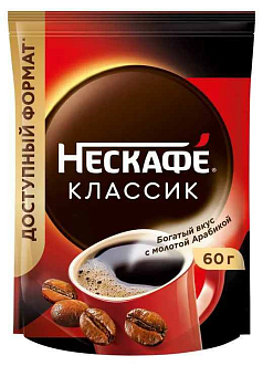 Кофе Нескафе Классик 60г м/у