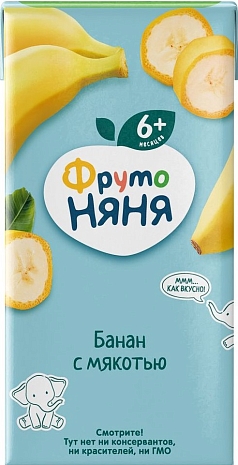 Сок ФрутоНяня 200мл банан