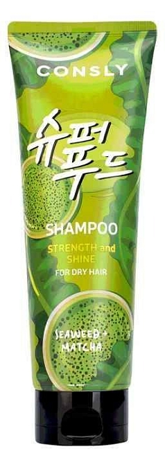 Шампунь для волос Consly 250мл зеленый чай Корея 