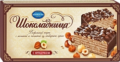 Торт ваф Шоколадница 230г фундук