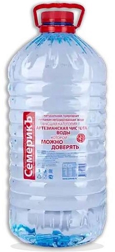 Вода негаз Семерикъ 5л