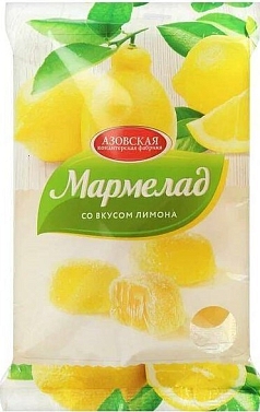 Мармелад Азовский 300г лимон