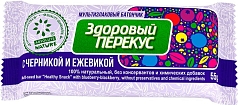Батончик мюсли Здоровый перекус 60г черника/ежевика
