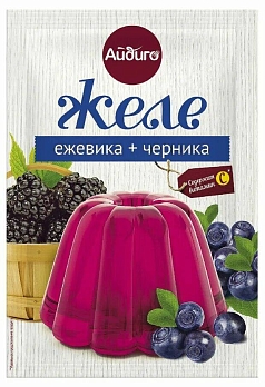 Желе Айдиго 50г ежевика+черника