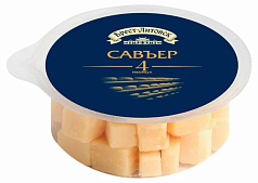 Сыр Брест-Литовск 50% 150г савъер кубики