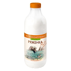 Ряженка Агрокомплекс 2,5% 900мл БЗМЖ
