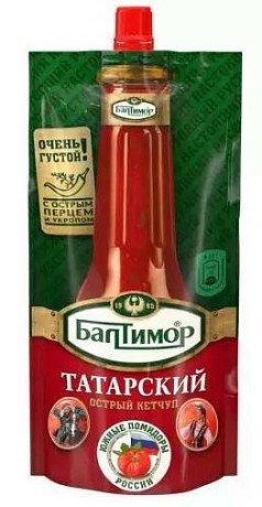 Кетчуп Балтимор 260г татарский м/у