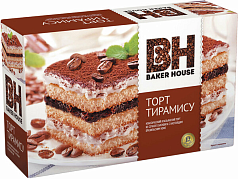 Торт Бакер Хаус 350г Тирамису СЗМЖ