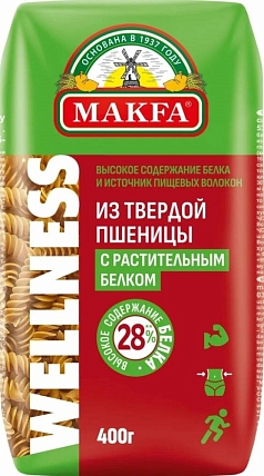 Макароны Макфа 400г спирали высокобелковые