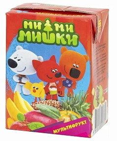 Сок МиМиМишки 200мл мультифрукт