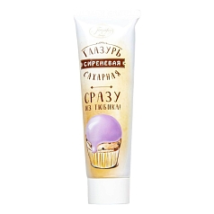 Глазурь Парфе декор 120г сиреневая