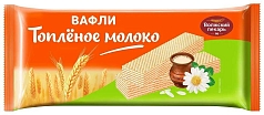 Вафли Волжский пекарь 400г топленое молоко