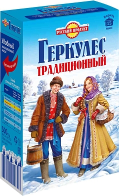 Крупа геркулес Русский продукт 500г традиционный